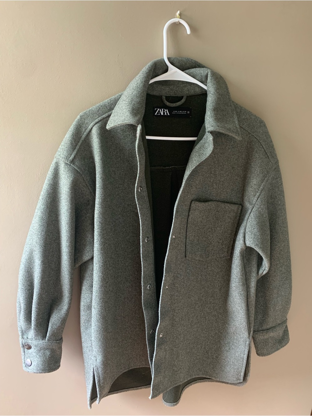 Womens Zara Shacket